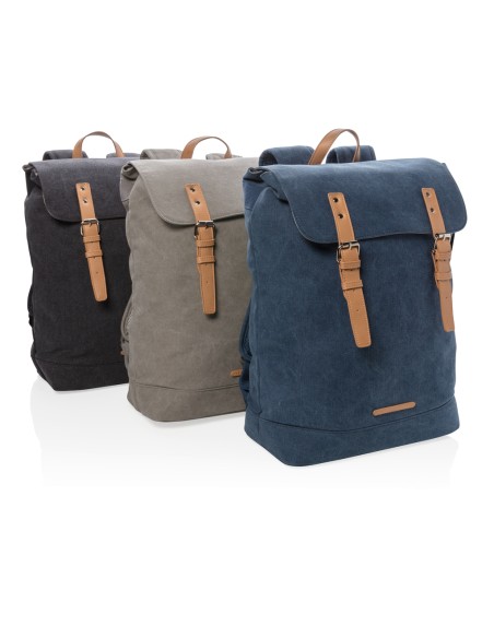 Zaino porta PC in canvas senza PVC